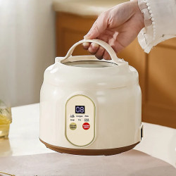 Mini panela elétrica de arroz BALASHOV: perfeita para 1 a 2 pessoas